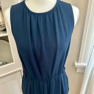 J. Crew sleeveless cinched waist textured top, S
